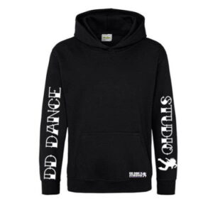 "DD Dance Logo op Mouw" Hoodie volwassen