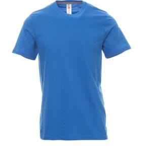 T-shirt volwassen licht blauw