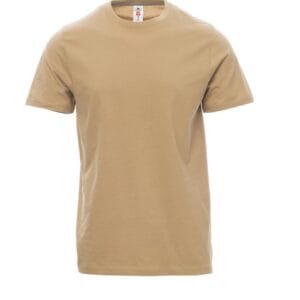 T-shirt volwassen zand